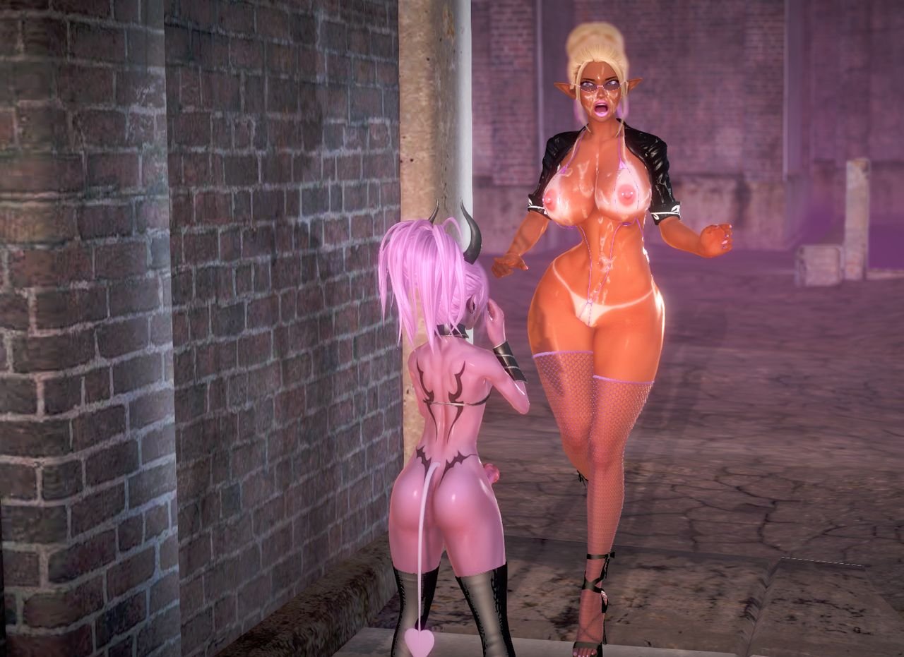 Hurator - Succubus Vs Sluts 3d porn comic image number 28