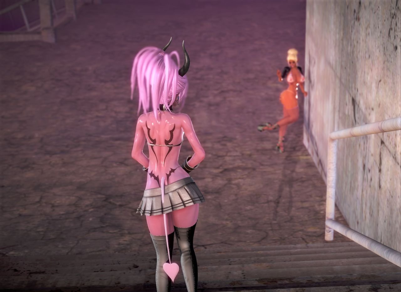 Hurator - Succubus Vs Sluts 3d porn comic image number 3