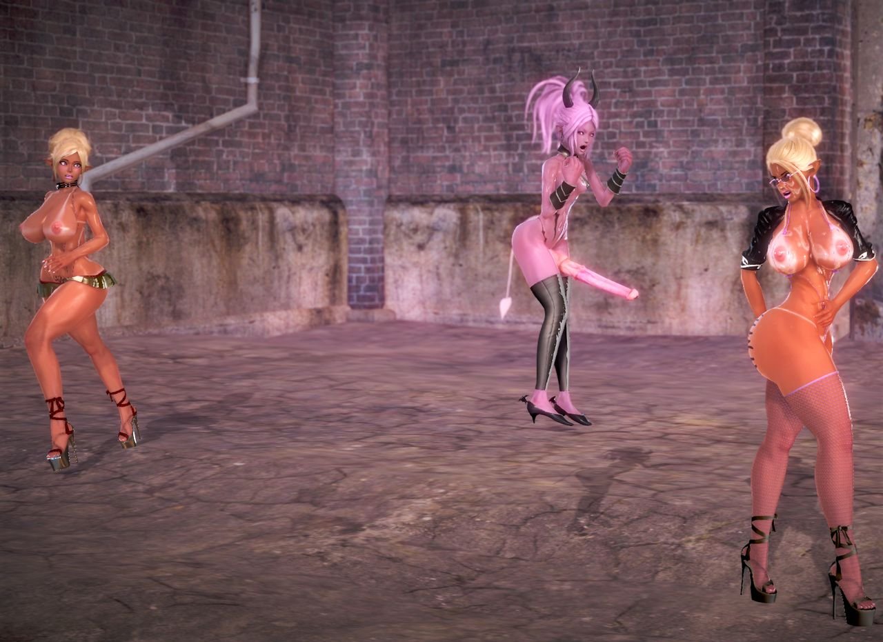 Hurator - Succubus Vs Sluts 3d porn comic image number 47