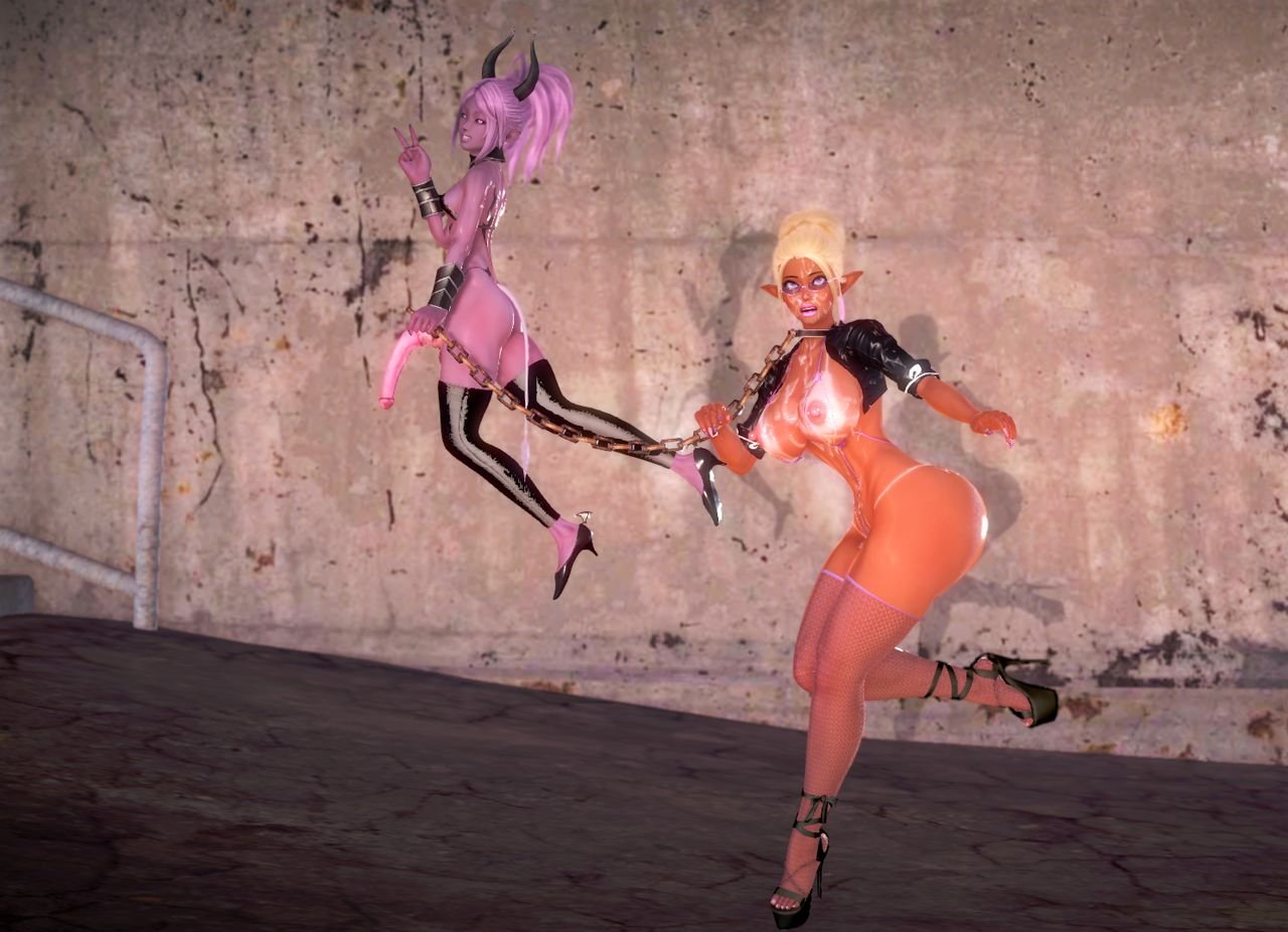 Hurator - Succubus Vs Sluts 3d porn comic image number 60