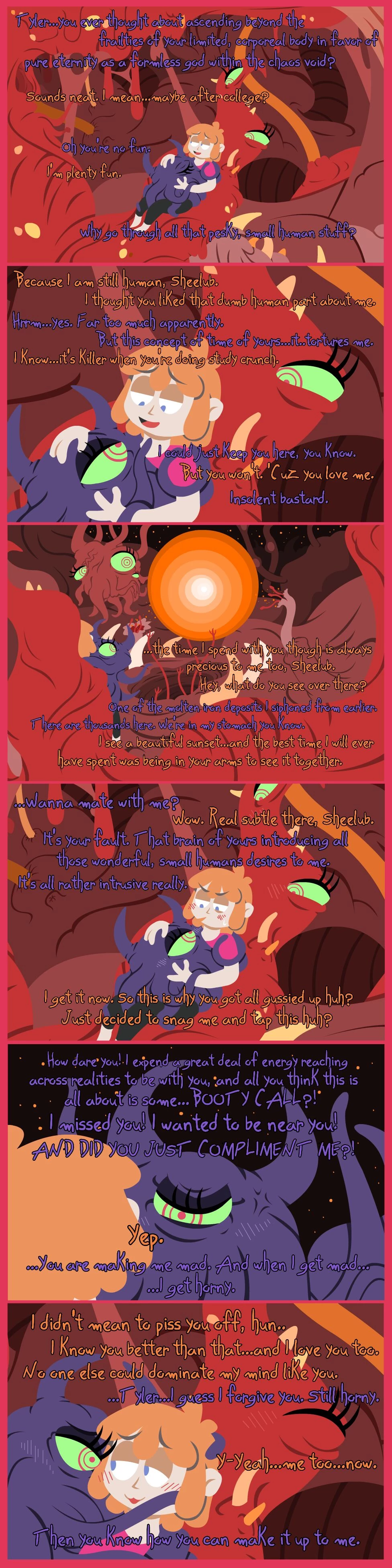 HELP! My Girlfriend Is A Crawling Chaos Demon! image number 9