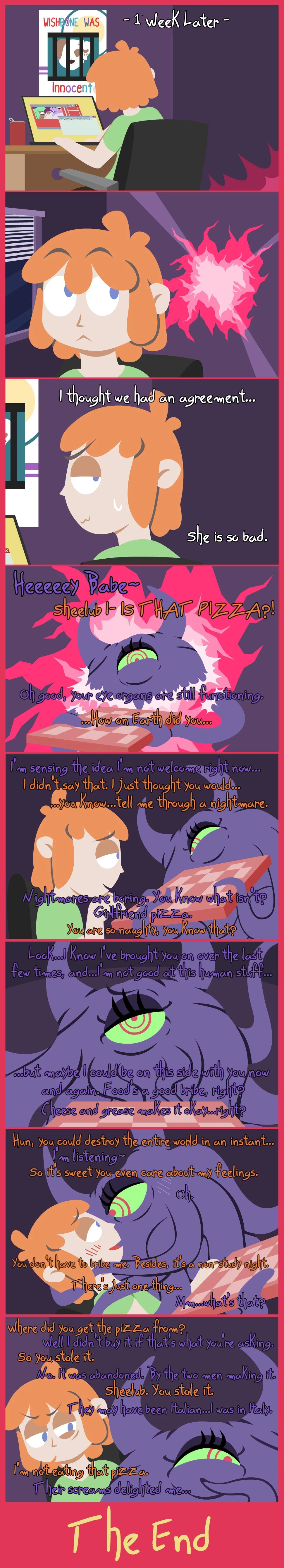 HELP! My Girlfriend Is A Crawling Chaos Demon! image number 19