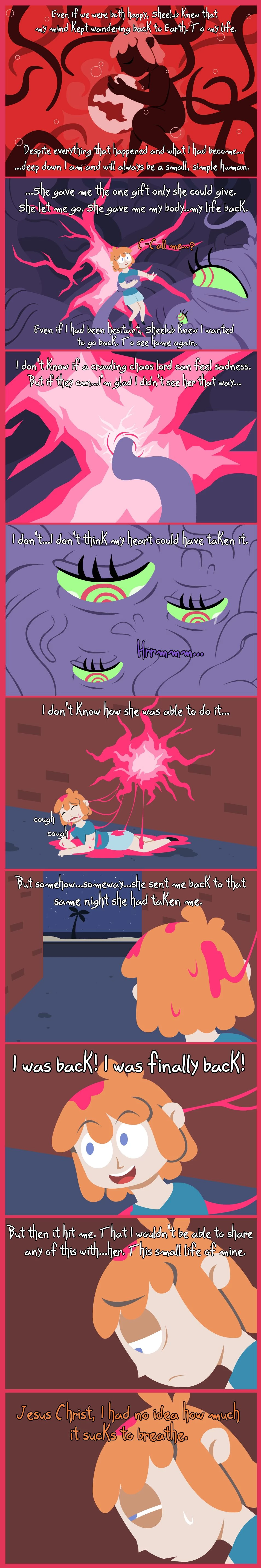 HELP! My Girlfriend Is A Crawling Chaos Demon! image number 5