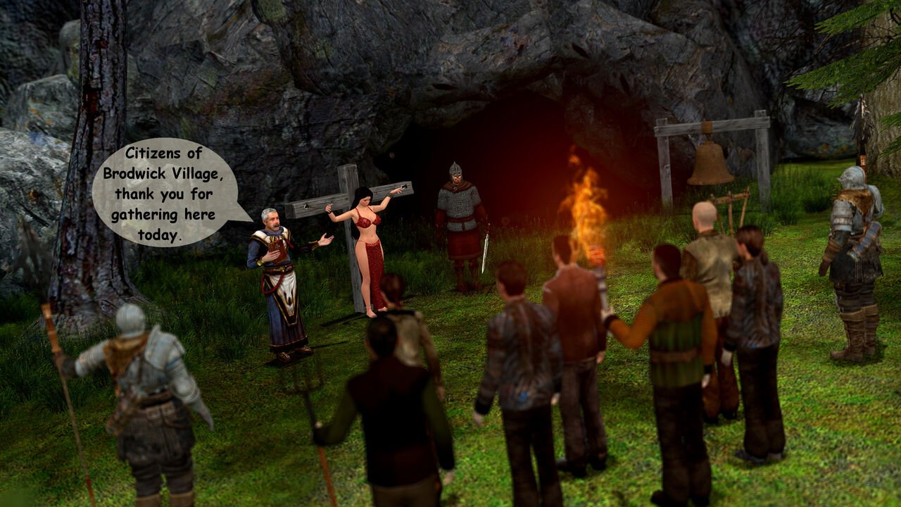 Aughterkorse - The Sacrifice 3d porn comic image number 1