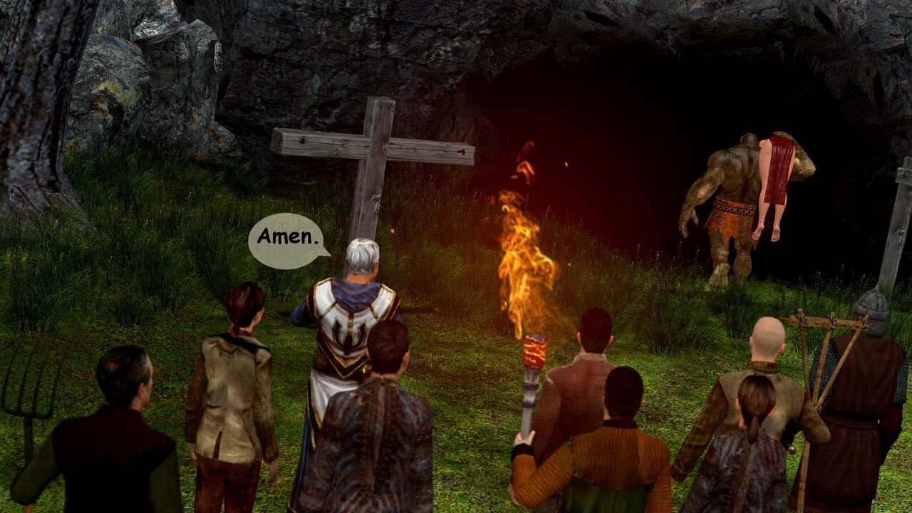 Aughterkorse - The Sacrifice 3d porn comic image number 24