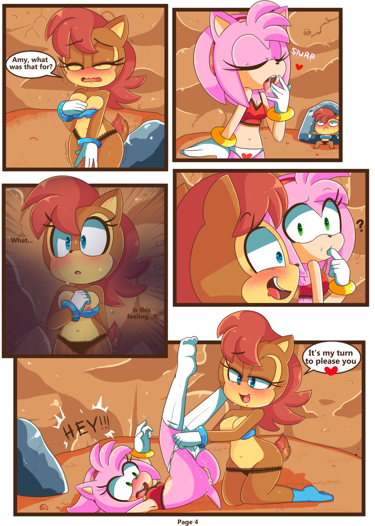 Sally and Amy in The Forbidden Fruit image number 4