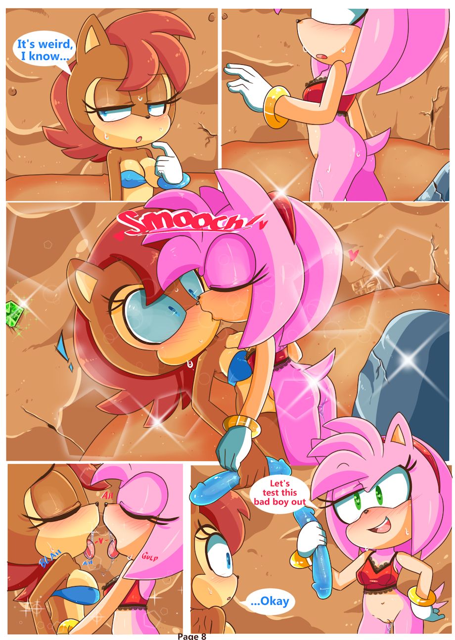 Sally and Amy in The Forbidden Fruit image number 8