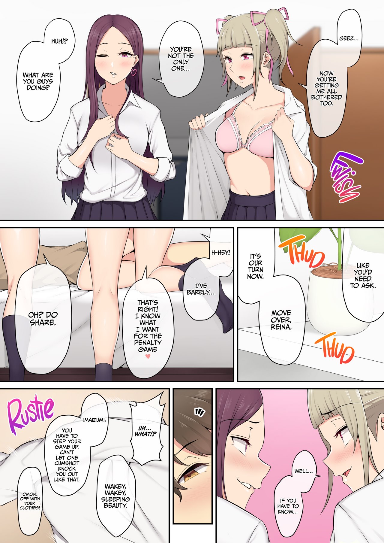 IMAIZUMI BRINGS ALL THE GYARUS TO HIS HOUSE image number 22