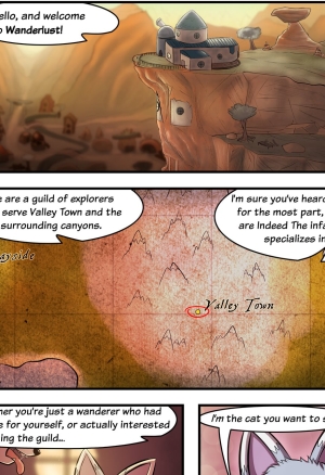 Wanderlust intro comic