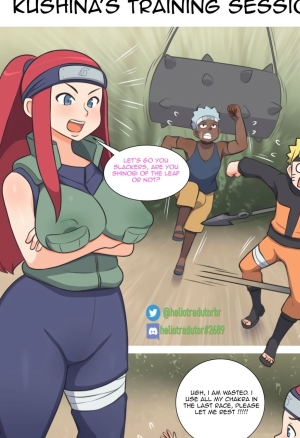 Kaz - Kushina Training Session (Naruto) porn comic