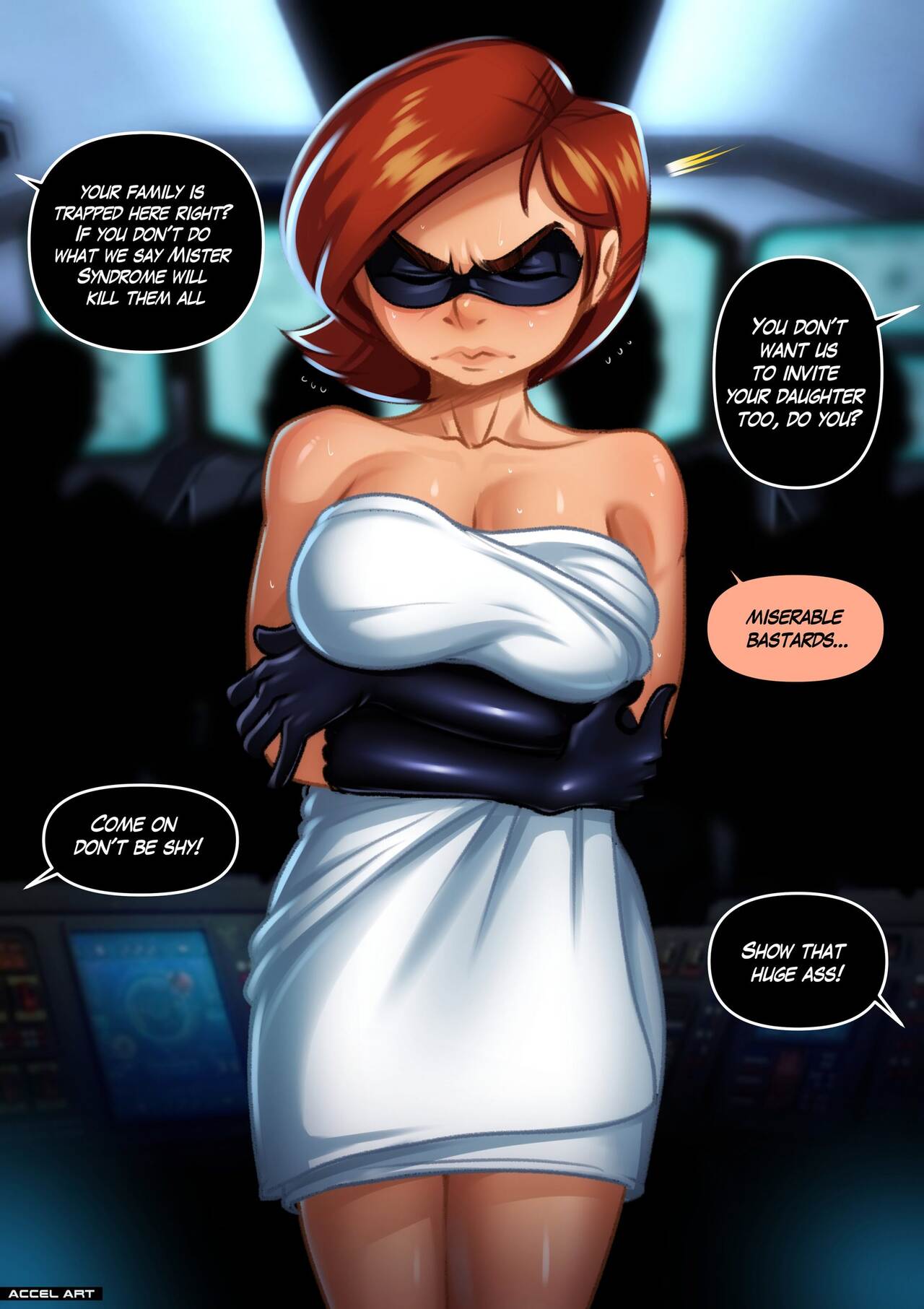 accel art - Slave Syndromes (the incredibles) porn comic image number 3