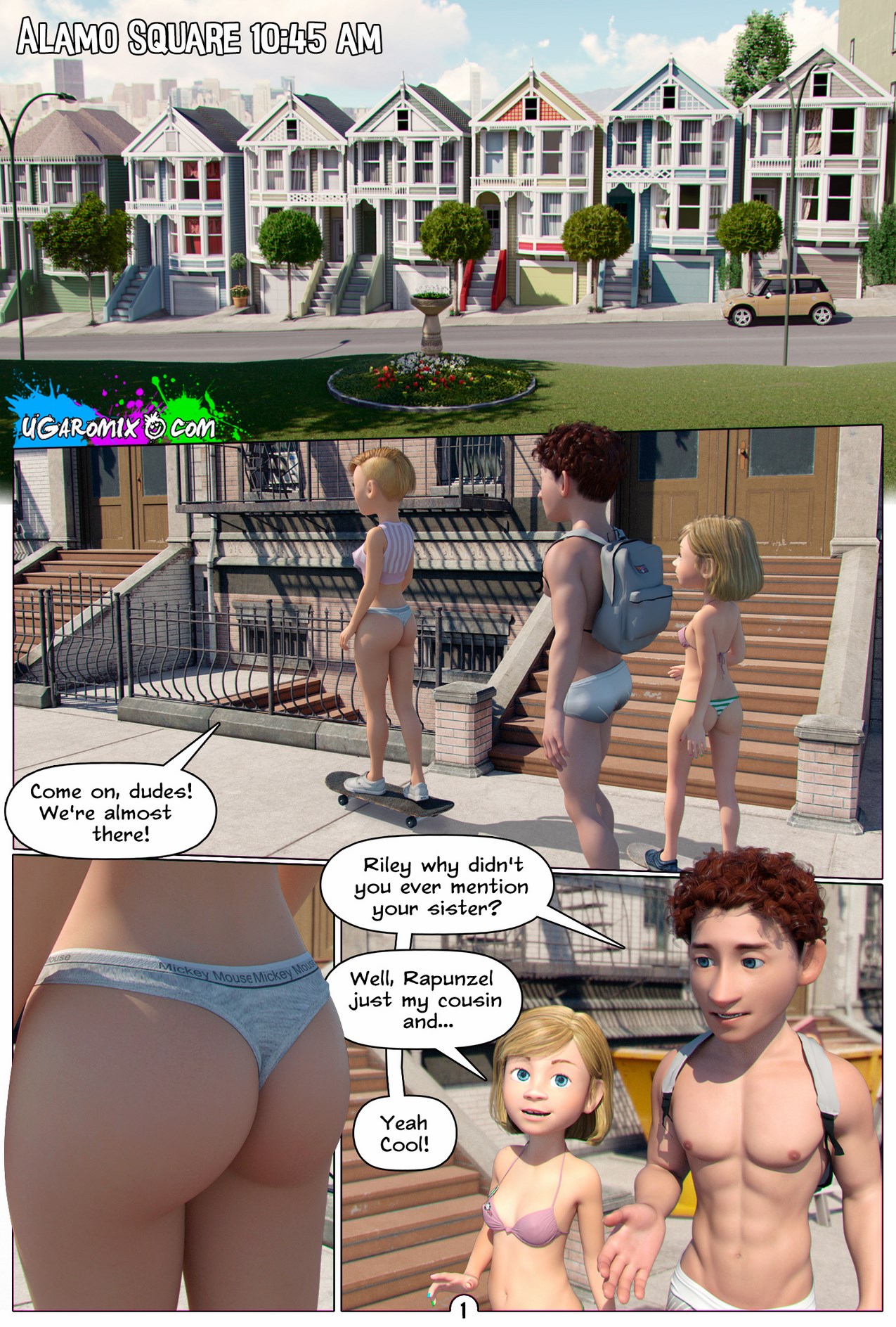 Inside Riley Ep6. In The Park With Rapunzel image number 1