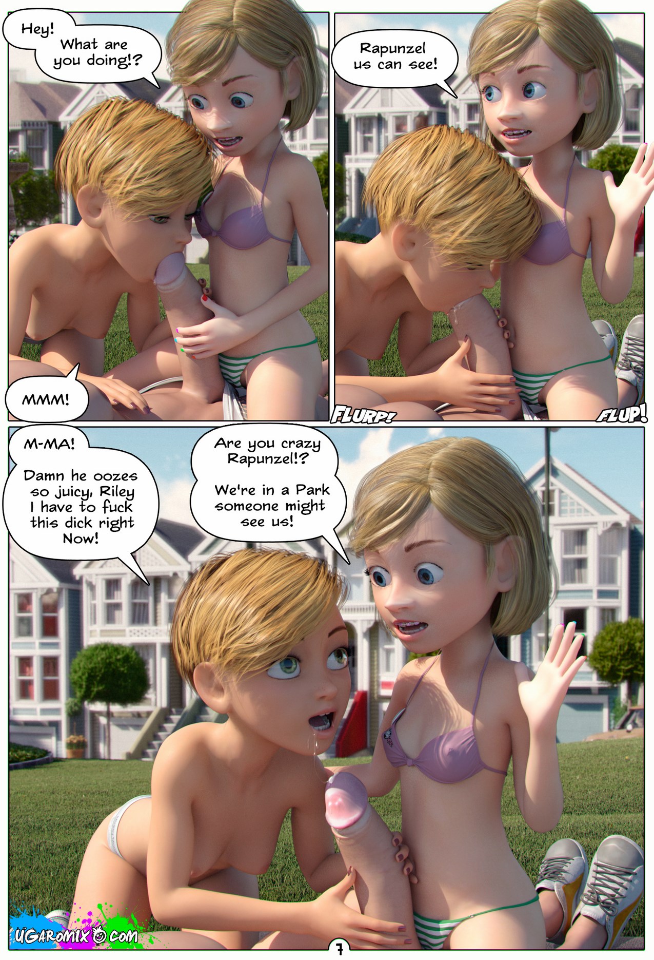 Inside Riley Ep6. In The Park With Rapunzel image number 7