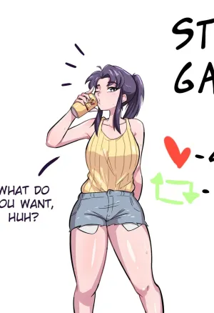Misato Katsuragi Strip Game
