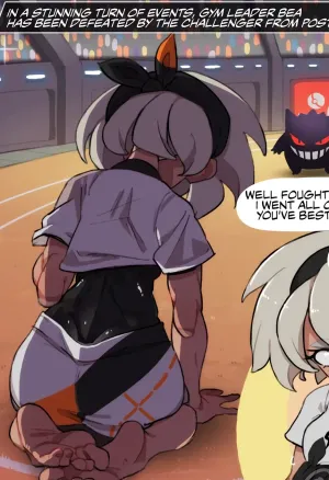 Knuxxxy - Gym leader Bea Defeated.... (Pokemon Sword and Shield) porn comic
