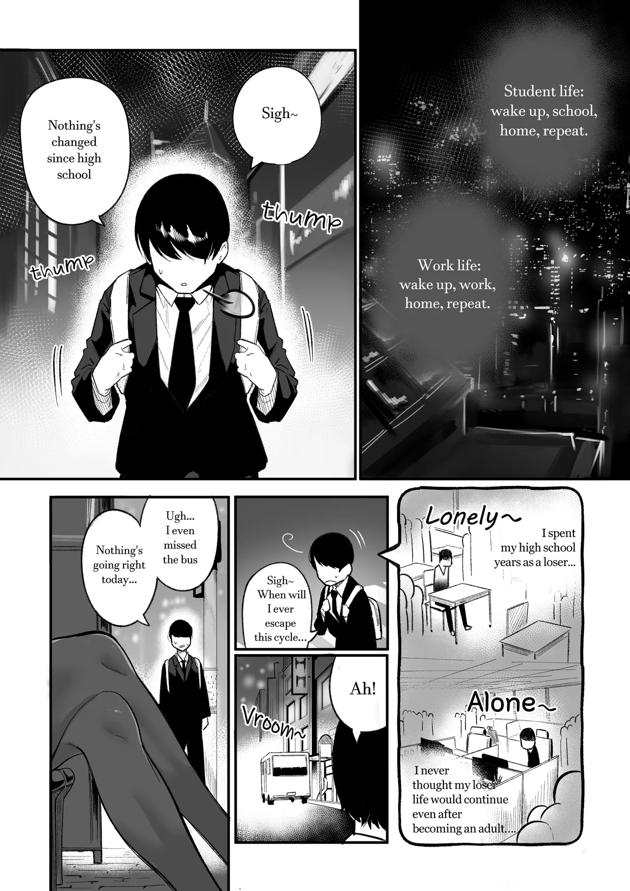 Living together with the buxom female bully!  Glamor Furyou Joshi ni Ijimerareta ga Doukyo suru Koto ni Shita image number 1
