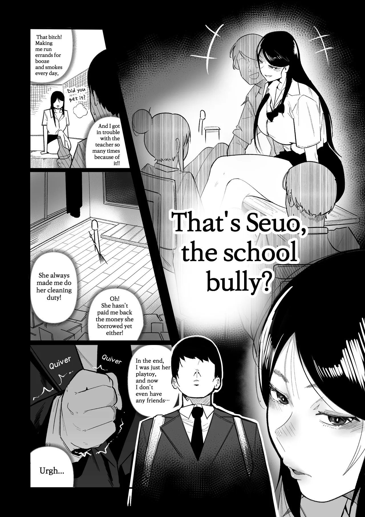 Living together with the buxom female bully!  Glamor Furyou Joshi ni Ijimerareta ga Doukyo suru Koto ni Shita image number 3