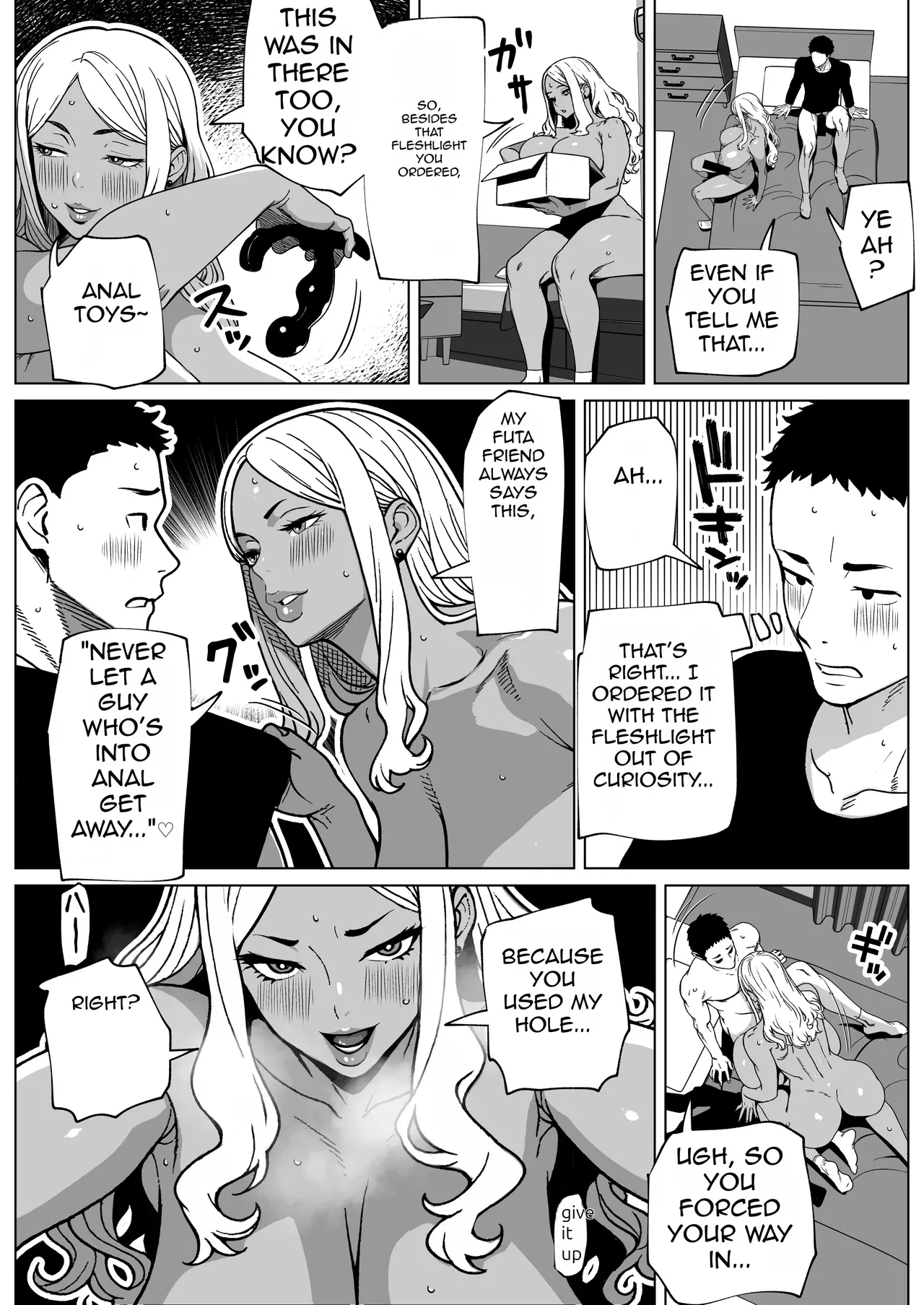 My Neighbor is a Futa Gyaru Gal! image number 20
