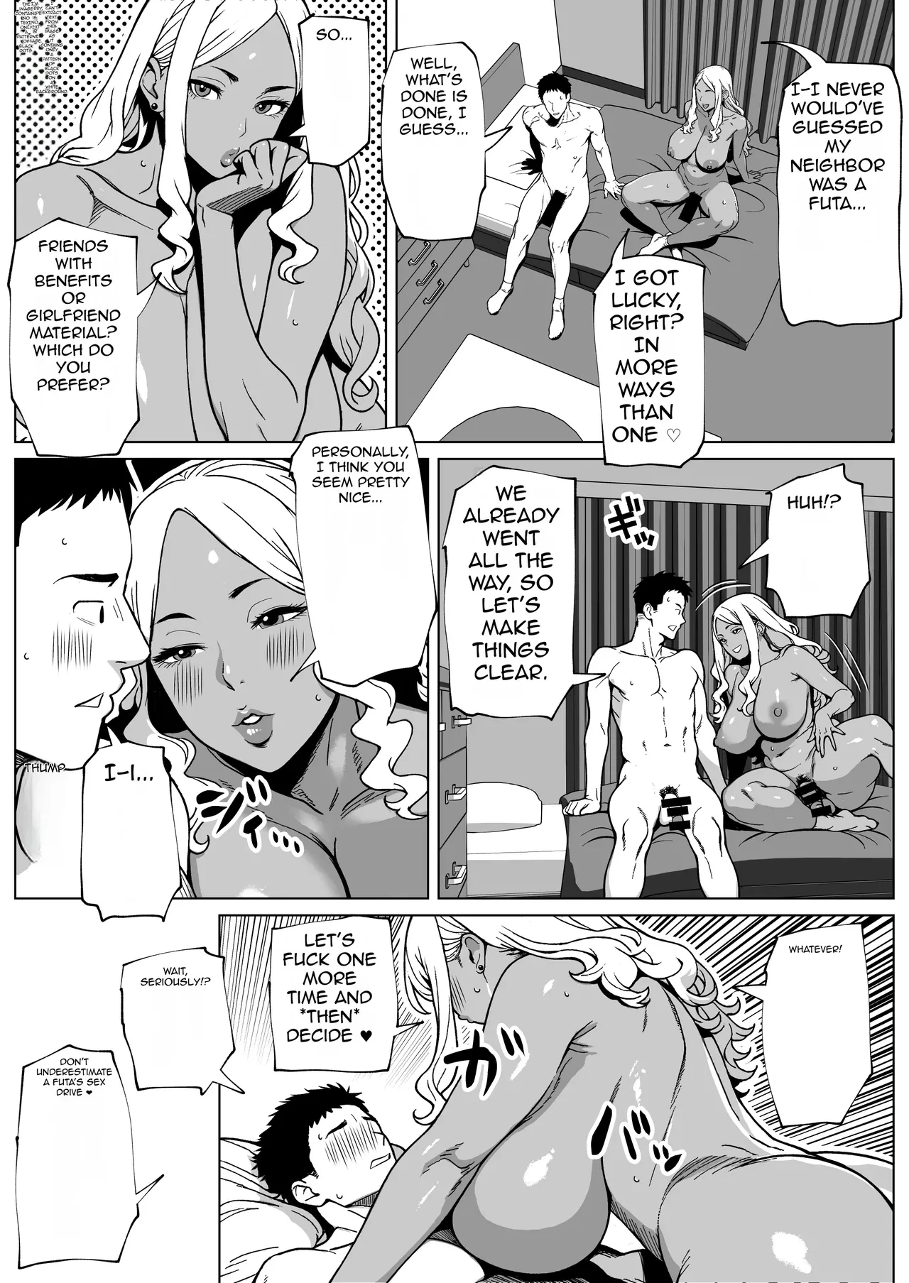 My Neighbor is a Futa Gyaru Gal! image number 36