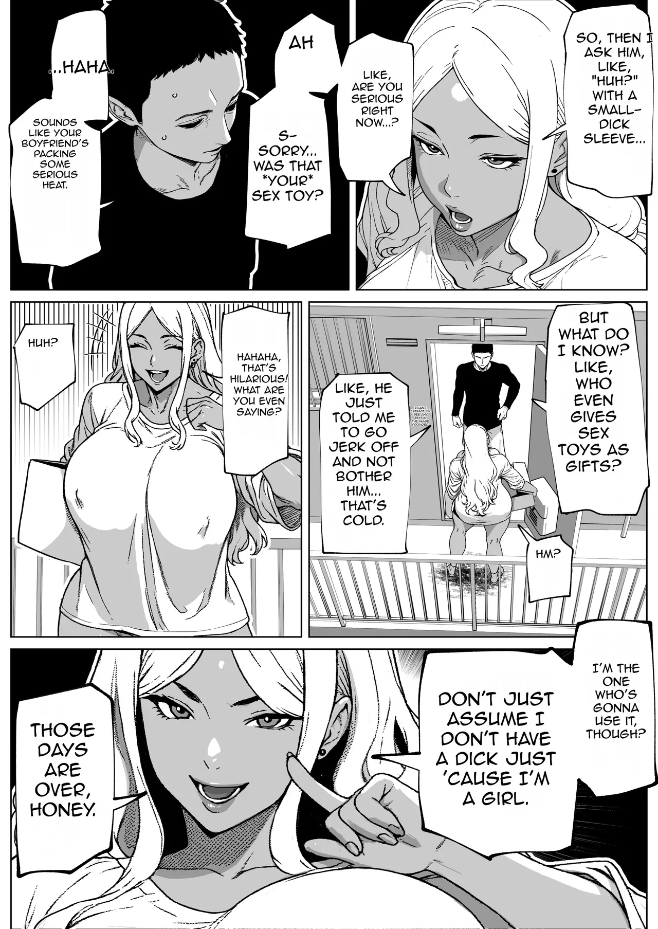 My Neighbor is a Futa Gyaru Gal! image number 3
