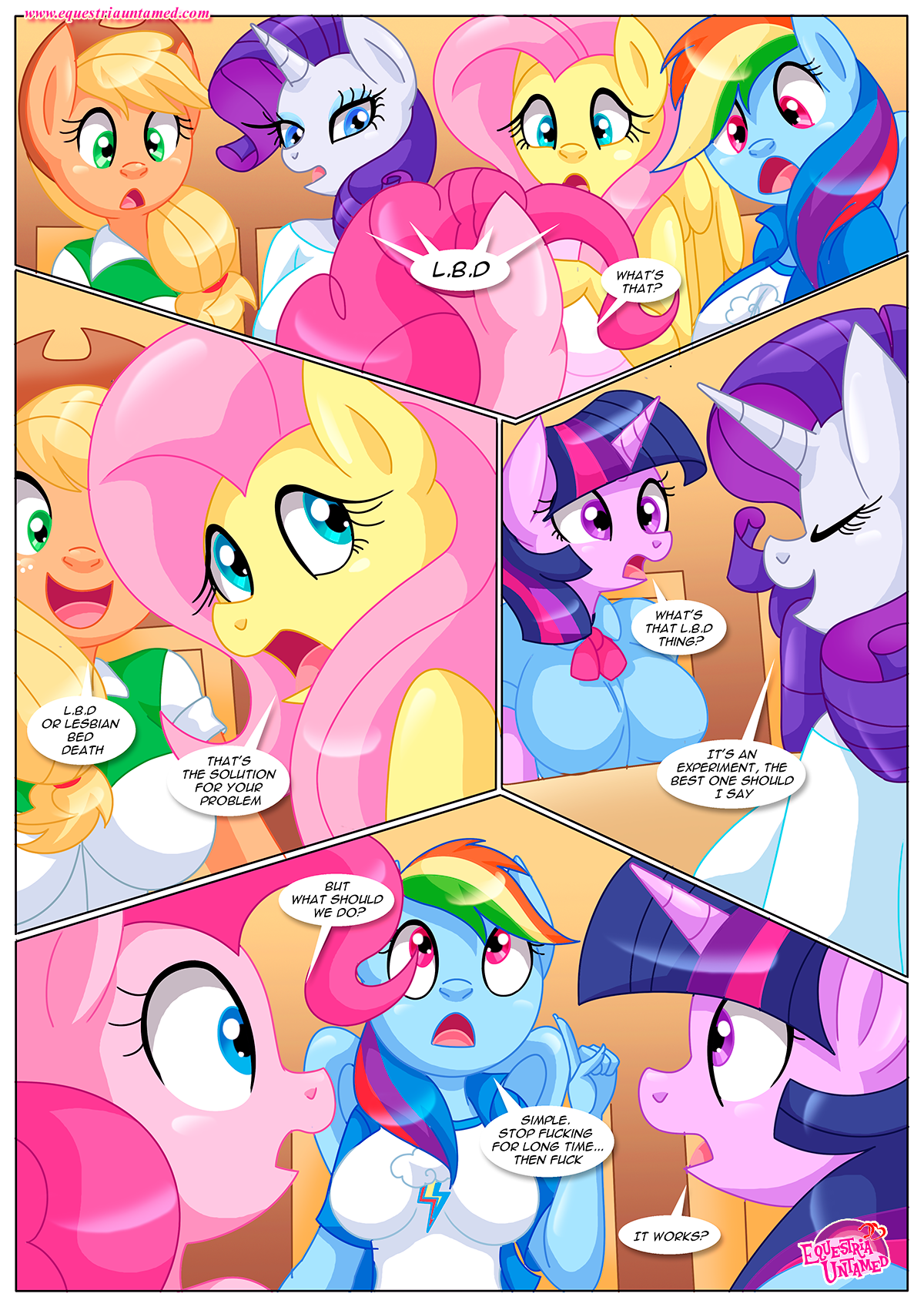 Lesbian bed death makes lesbians go crazy (In Correct Order) image number 5