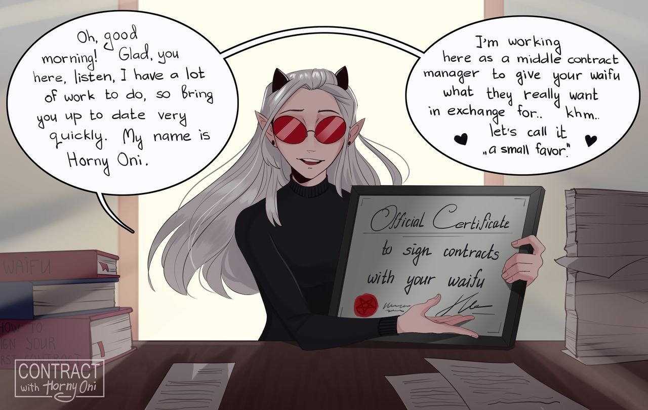 Horny-Oni - Contract with Horny Oni. Lord Dominator (Wander Over Yonder)