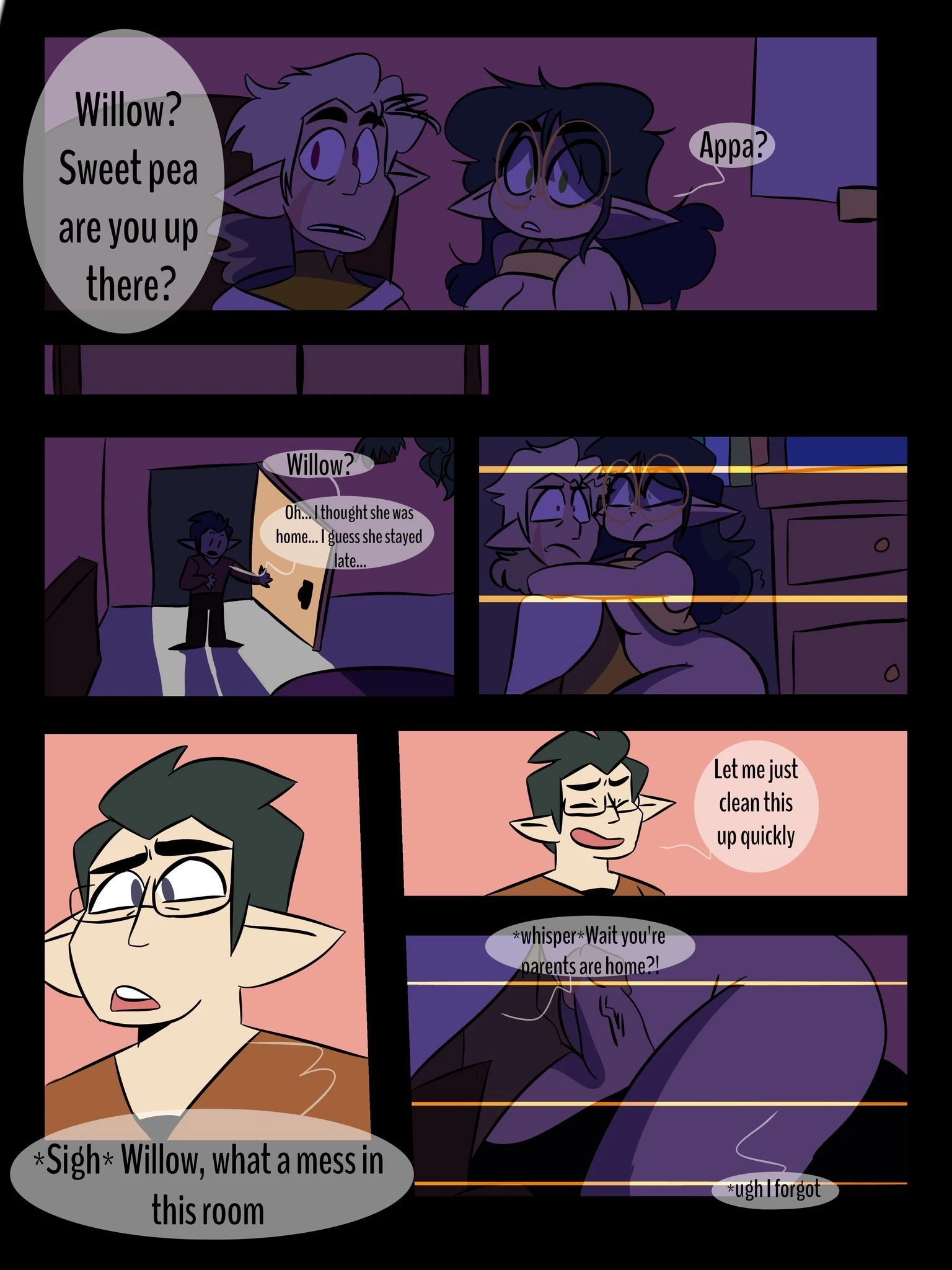 Willow and Hunters story so far (smutzy) image number 23