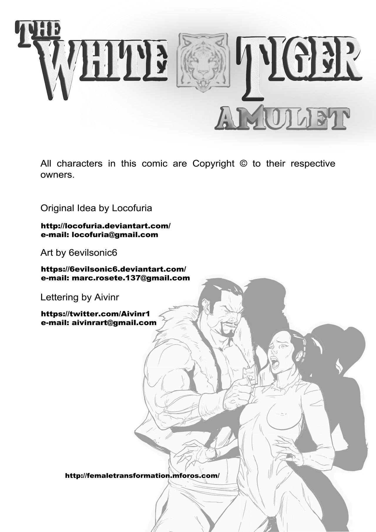 The White Tiger Amulet 2 image number 2