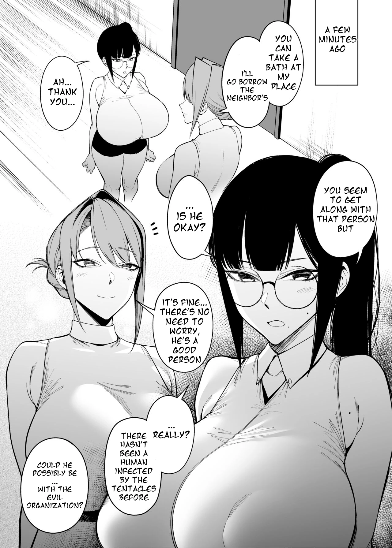 My Neighbor Is a Former Super Sentai Member Whose Body Was Modified by an Evil Organization 4  Otonari-san wa Yami Soshiki ni Nikutai Kaizou sareta Moto Seigi Sentai Member deshita 4 image number 6