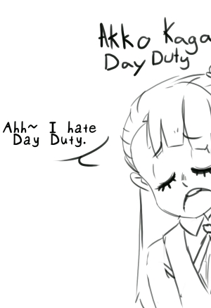 Akko Kagari Day Duty 10hr