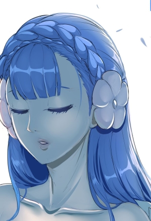 RevolverWing - Icy Blue Flower English