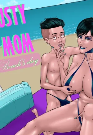 Lusty Mom - Beachs Day [NL]