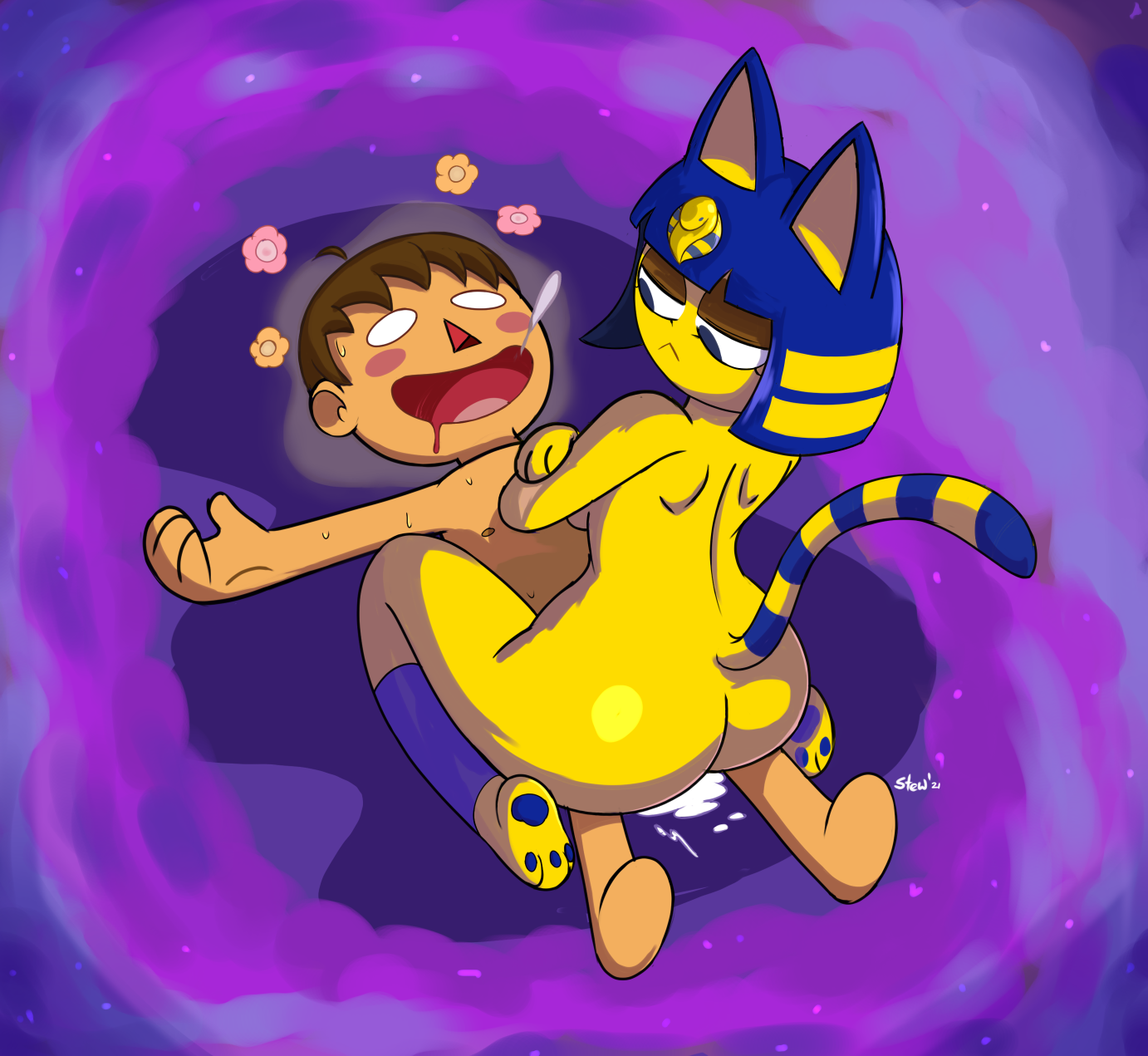 Ankha Compilation porn image number 11