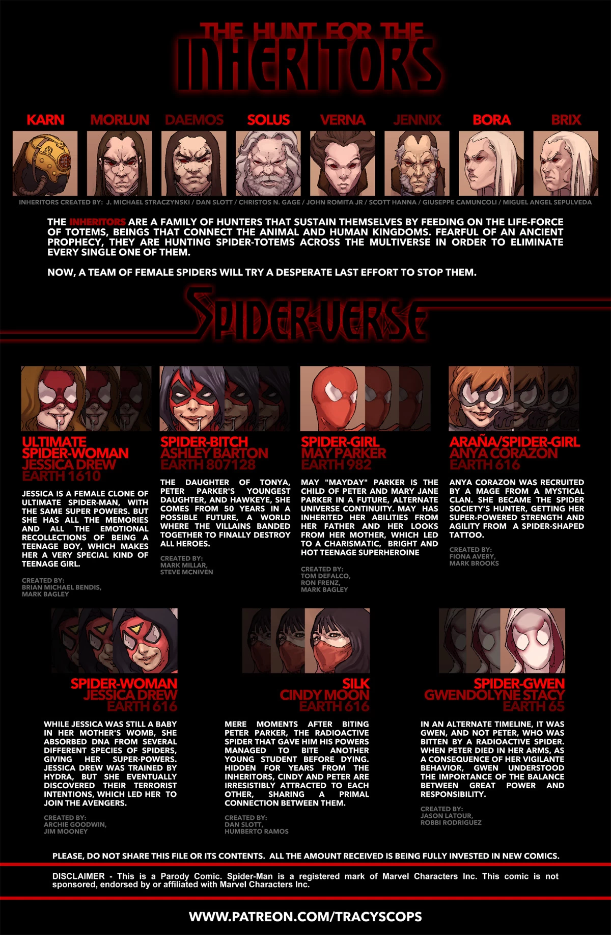 Porn Edge of Spider-Verse - The Hunt  the Inheritors image number 1