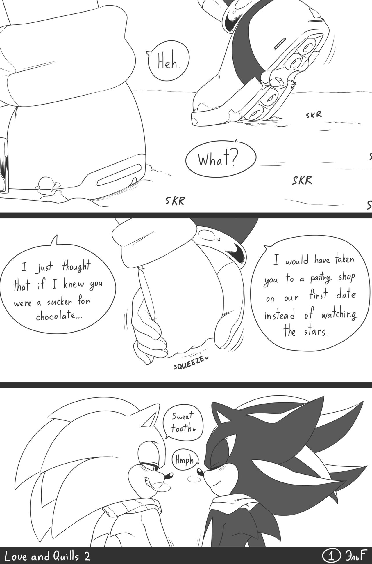 krazyelf - Love and Quills 2 (sonic the hedgehog) porn comic image number 1