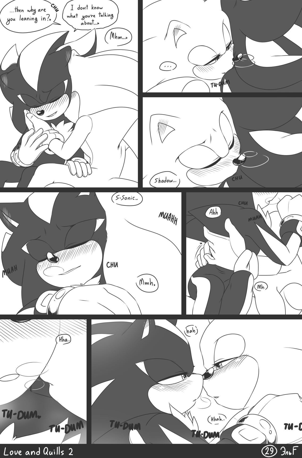 krazyelf - Love and Quills 2 (sonic the hedgehog) porn comic image number 29