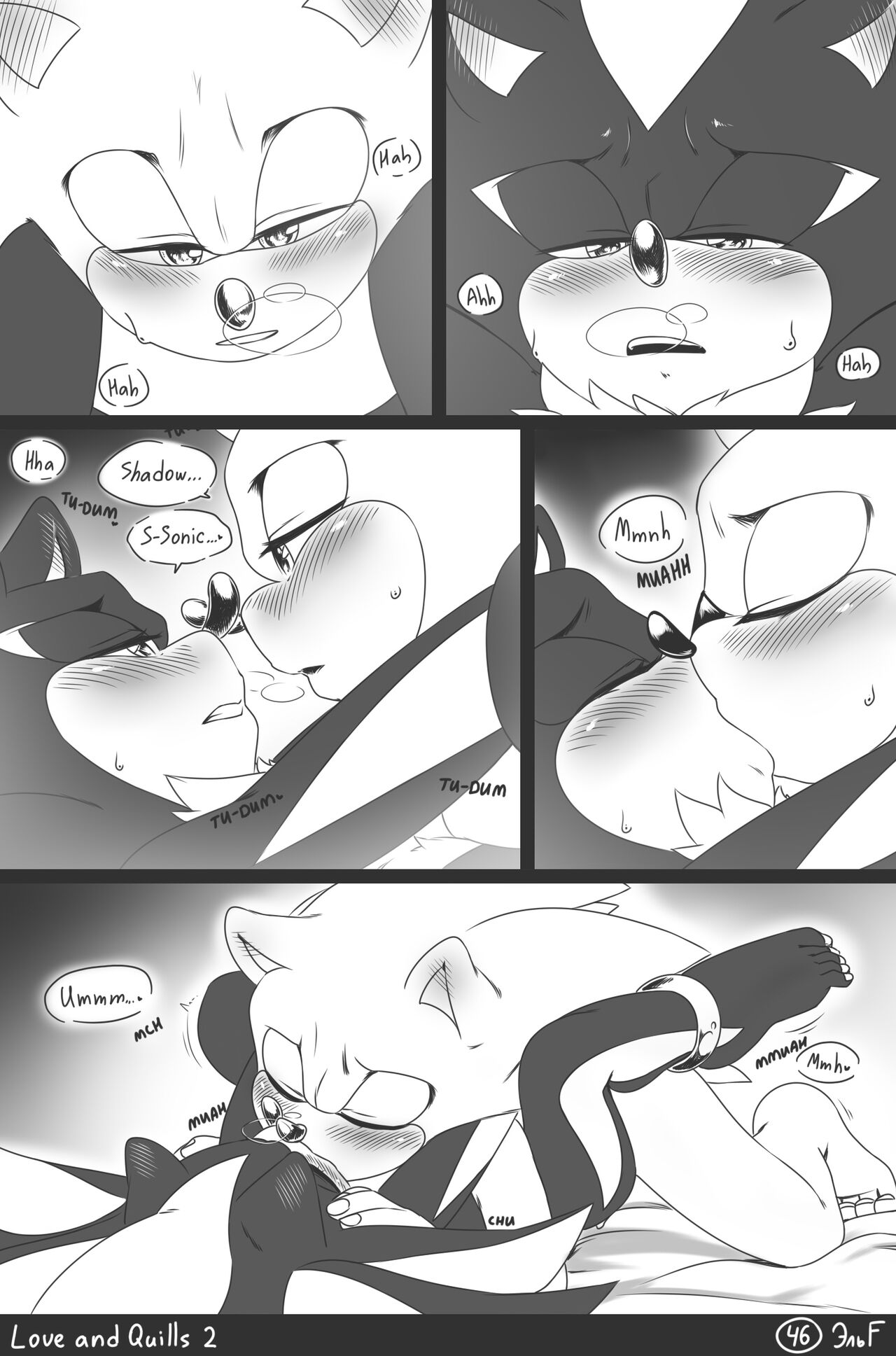 krazyelf - Love and Quills 2 (sonic the hedgehog) porn comic image number 46