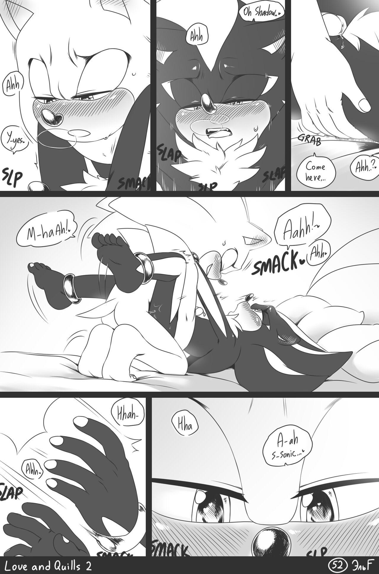 krazyelf - Love and Quills 2 (sonic the hedgehog) porn comic image number 52