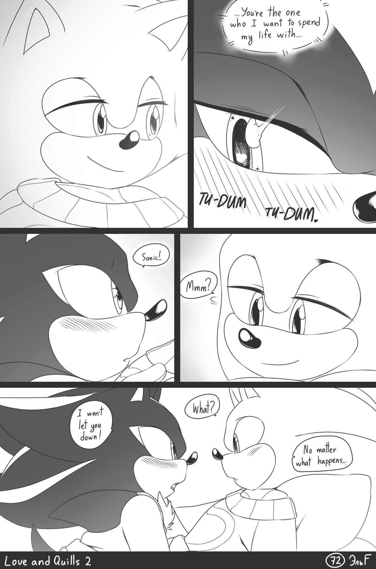 krazyelf - Love and Quills 2 (sonic the hedgehog) porn comic image number 72