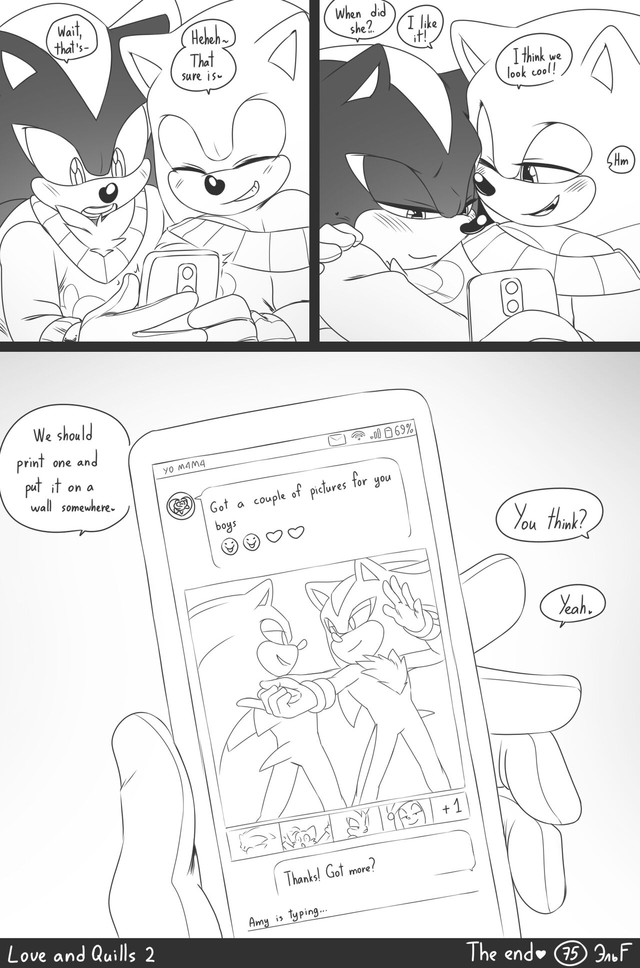 krazyelf - Love and Quills 2 (sonic the hedgehog) porn comic image number 75