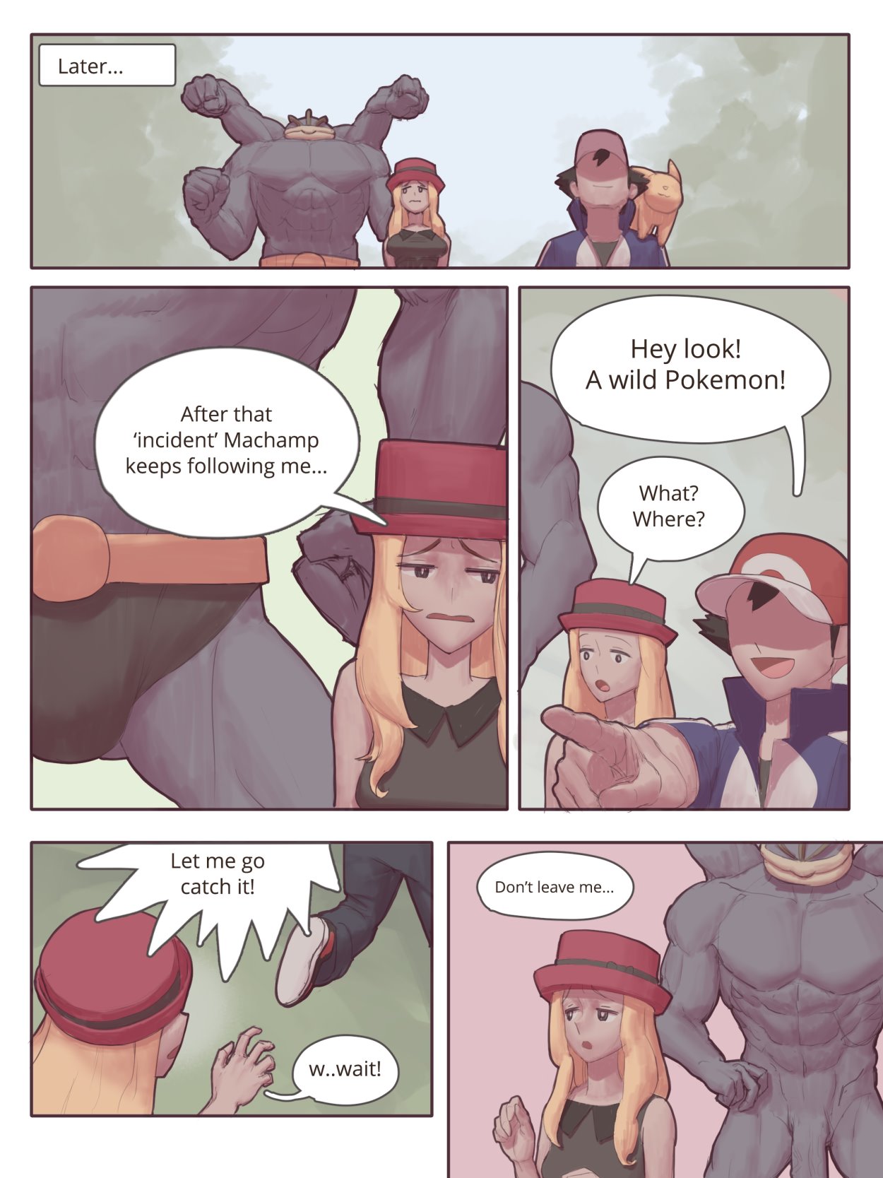 Machamp Used Knock Up! Ch. 3 - Serena image number 9