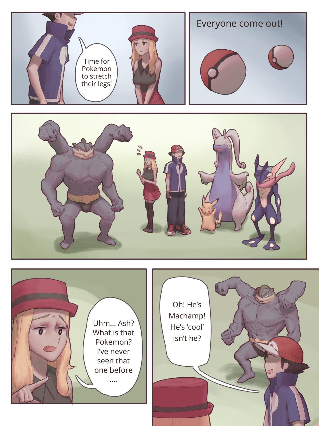 Machamp Used Knock Up! Ch. 3 - Serena image number 4
