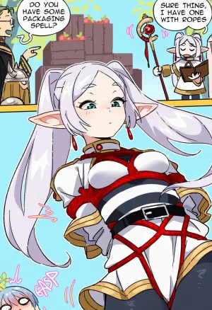 Frieren and the ropes spell