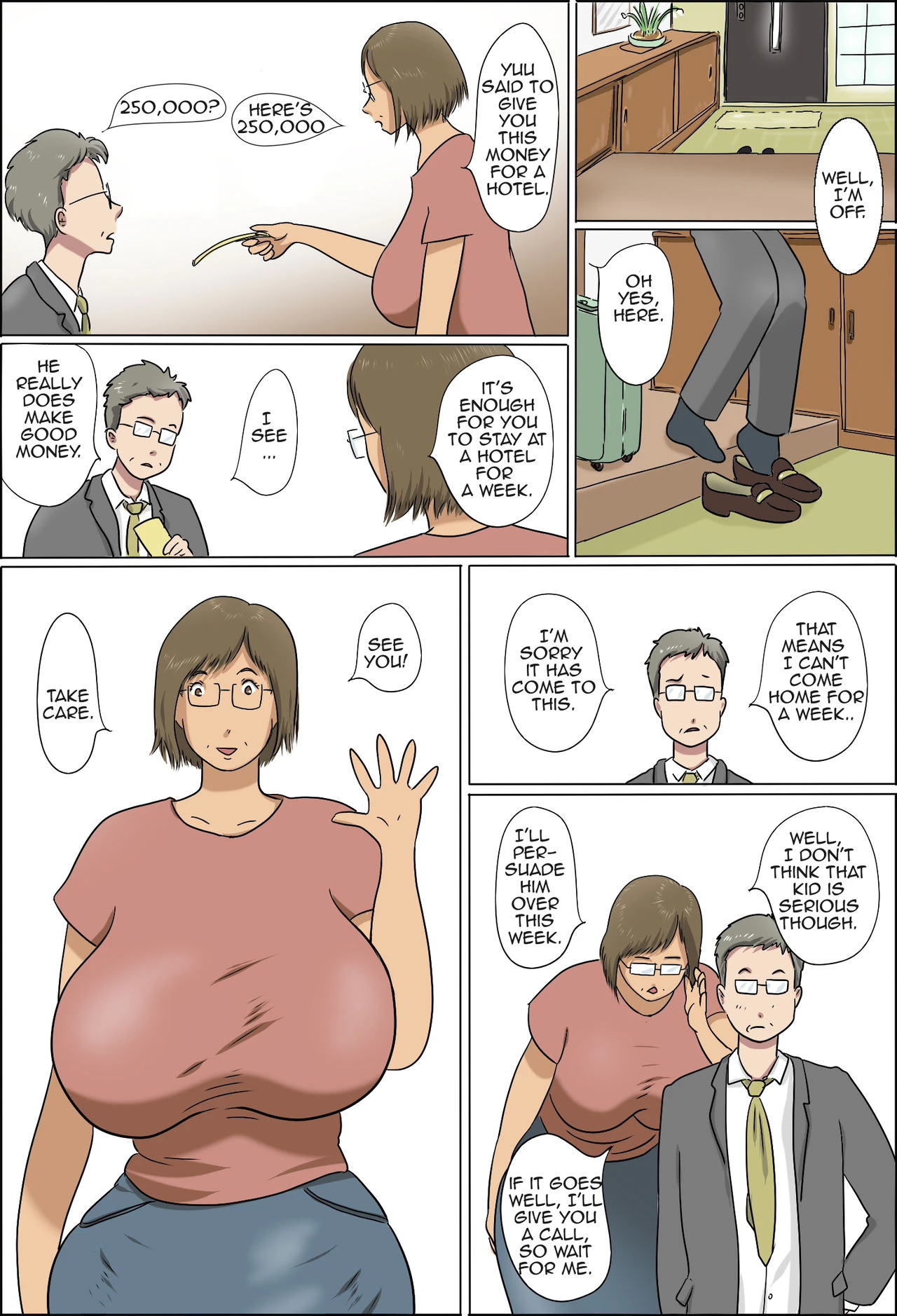 Haha to Musuko no Kazoku Seikatsu  Family Life of Mother and Son image number 7