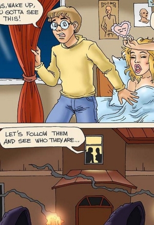 Teaching Little Voyeurs a Rough Lesson