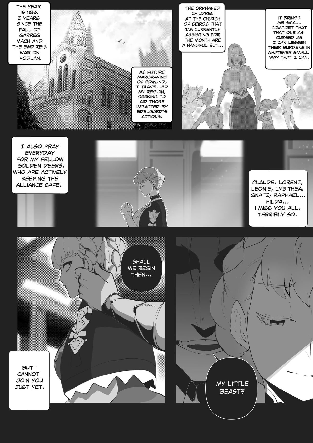 ThiccwithaQ / Nyantcha - The Corruption of Sister Marianne (Fire Emblem: Three Houses) English image number 1