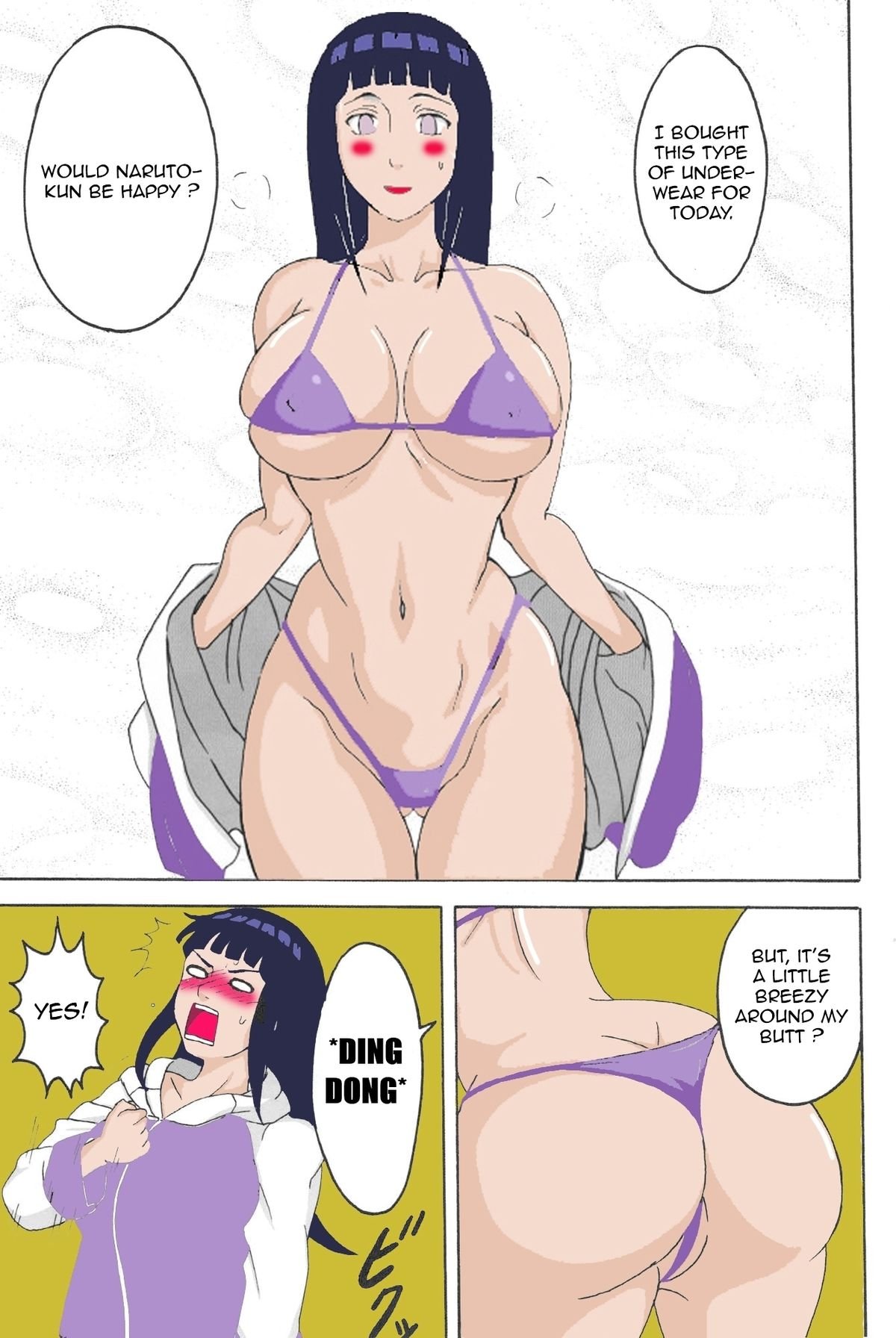 Hinata Fight  2  (Colored) image number 5