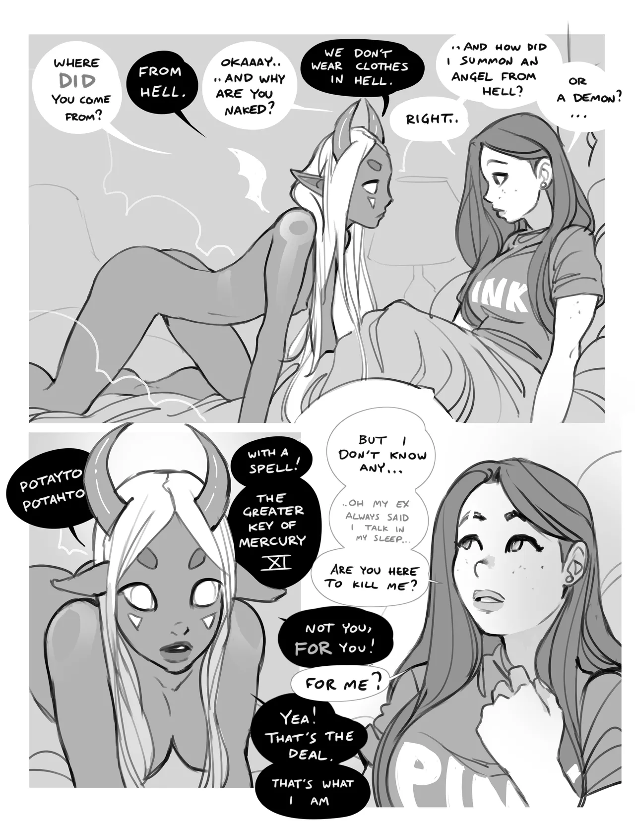 Xi and Her: ch.1. From Hell She Came image number 5