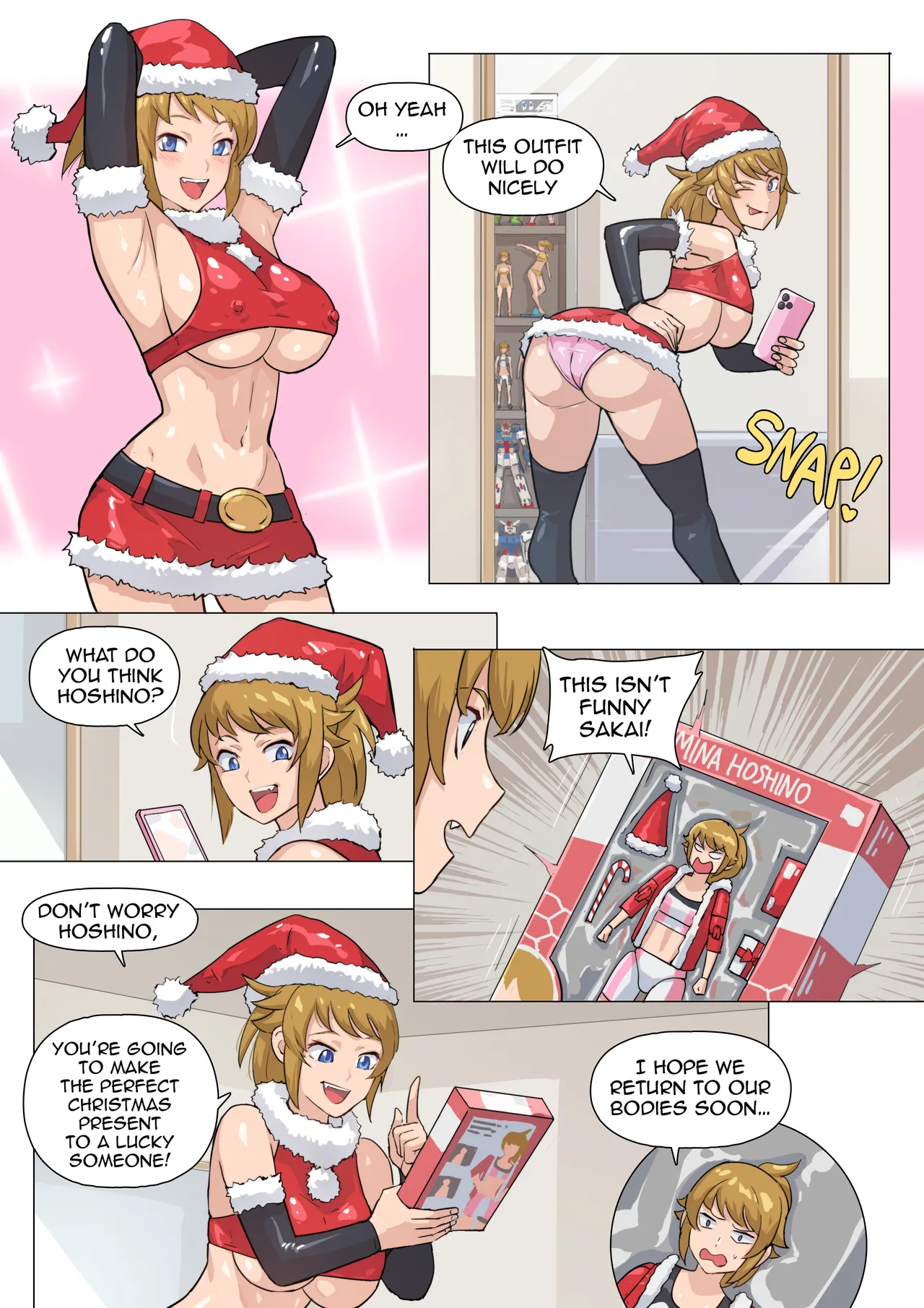Hoshi! No! - A Christmas-sho! - A Killer Christmas! image number 3