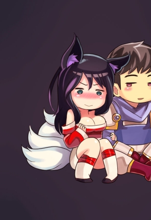 Ahri x Garen